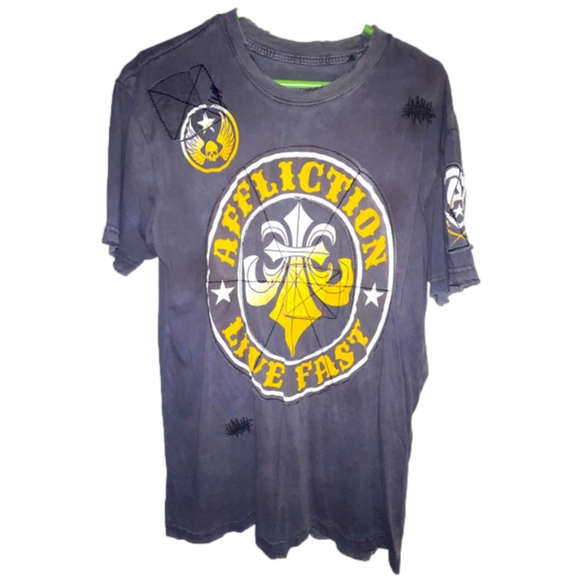 Affliction Other - Affliction Mens Tee Grey Large
